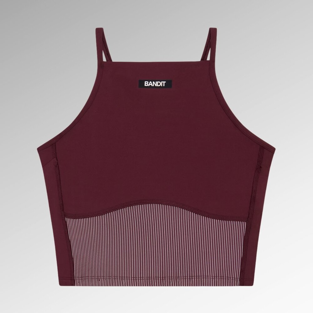 Bandit Women's Burgundy Strappy Tank Top